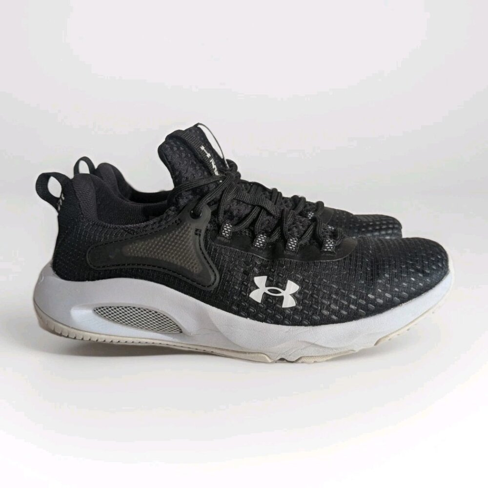 Under Armour UA HOVR Rise 4 Training Shoes Gym Men's 10.5 Black Running Shoes